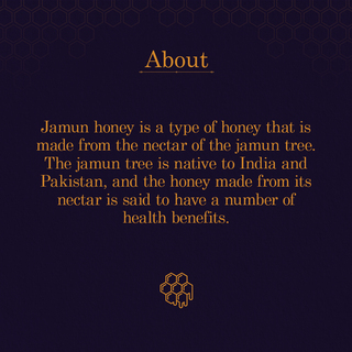 about jamun honey